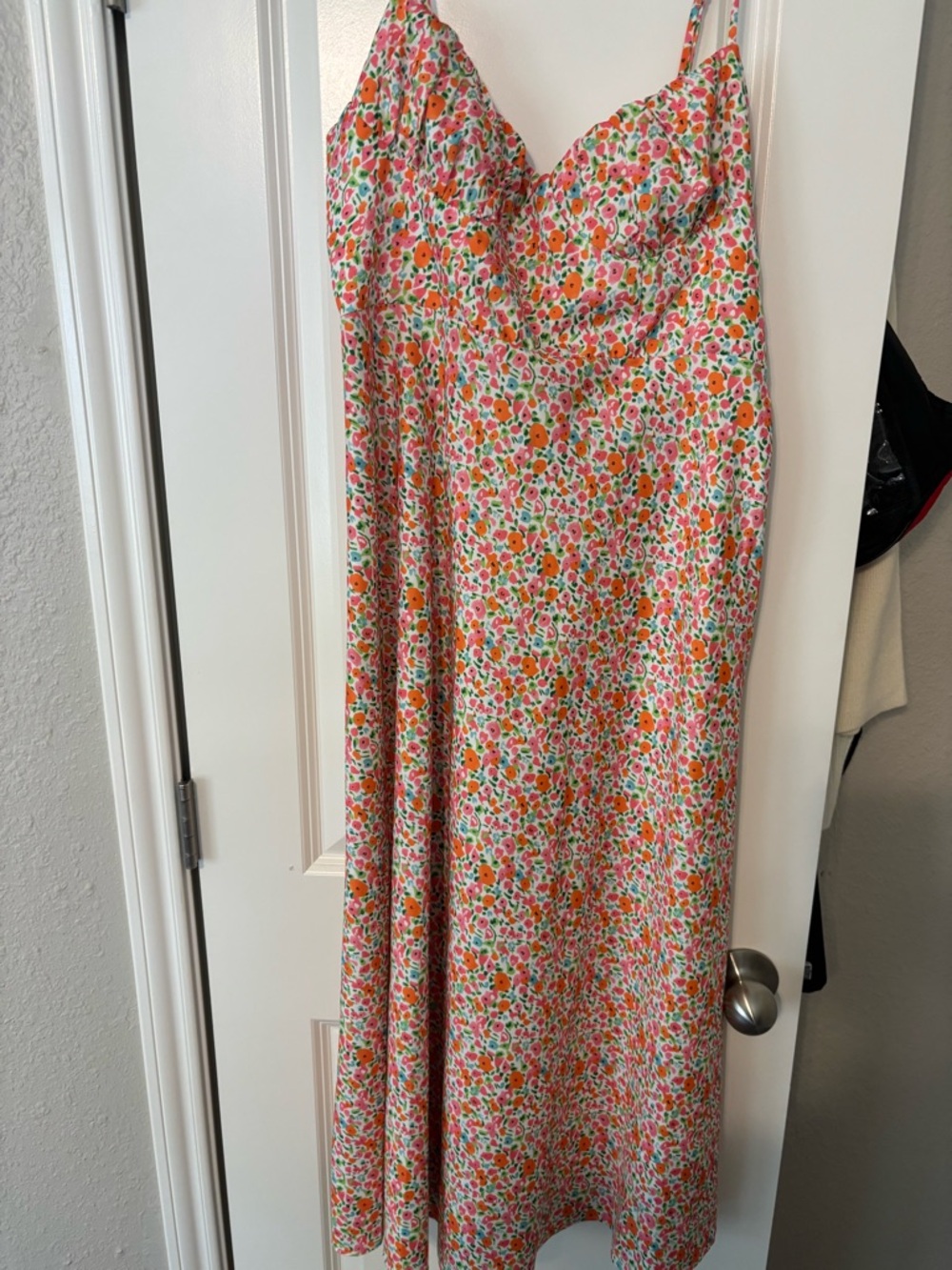 Princess Polly Floral Slip Dress with Sweetheart Neckline